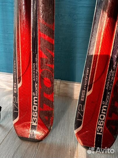 Горные лыжи полный комплект Atomic Salomon