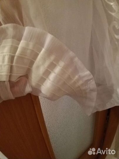 Тюль белая новая