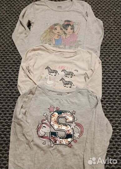 Вещи пакетом для девочки 122-128