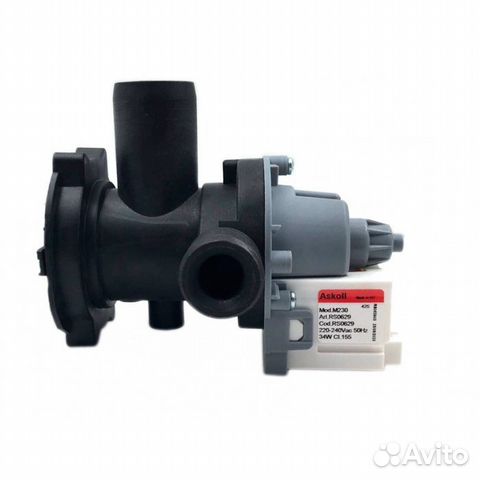 Помпа с корпусом стиральной машины Indesit