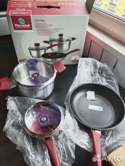 Набор посуды Rondell RDS-1664 Strike