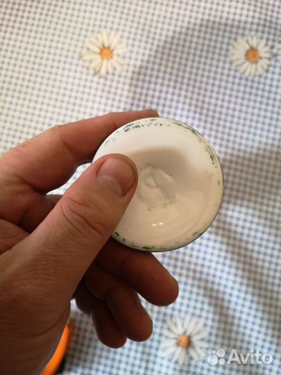 Ваза, молочное стекло