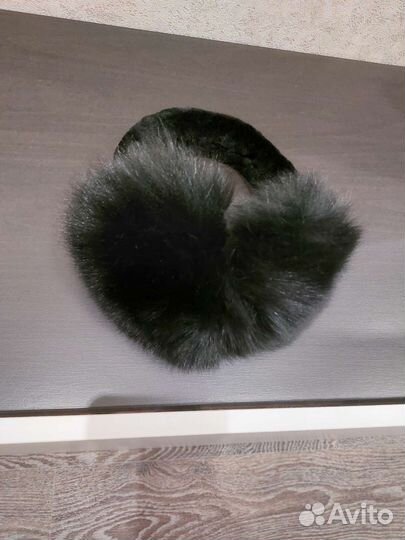 Меховые наушники из натурального меха