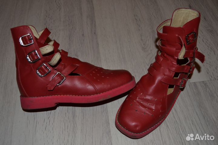 Ортопедические ботинки весна-осень. Бесплатно