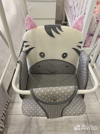 Детская качель напольная