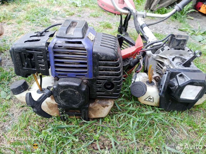 Триммер бензиновый 2 тактный бу