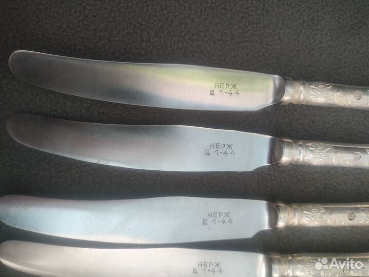 Вилки и ножи зиш, мельхиор