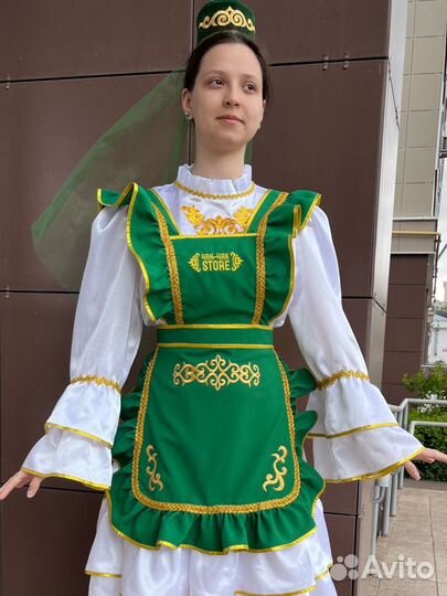 Фартук национальный нарядный детский и взрослый от