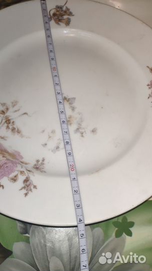 Тарелки Кузнецов две штуки d24 см