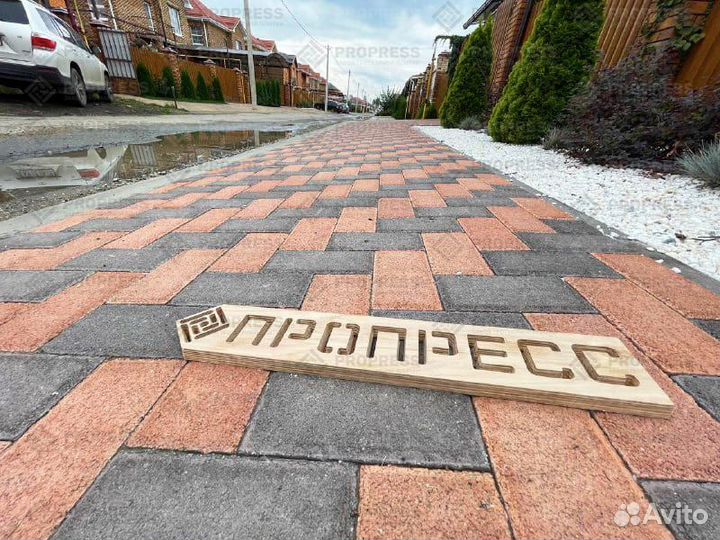 Тротуарная плитка брусчатка с гарантией завод