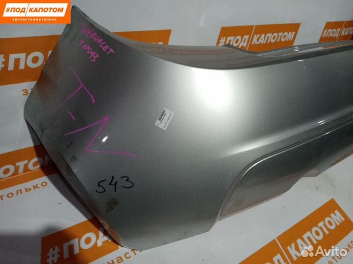 Бампер задний Chevrolet Aveo T300 2012