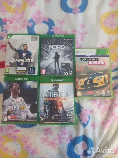 Диски для xbox one