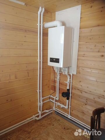 Отопление, монтаж котлов водонагревателей