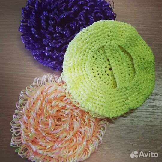 Мочалки ручной работы