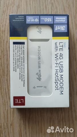 USB модем 4G LTE с wifi