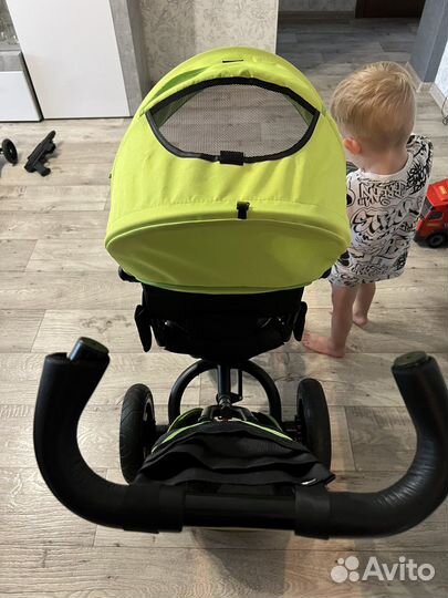 Трехколесный велосипед с родительской ручкой