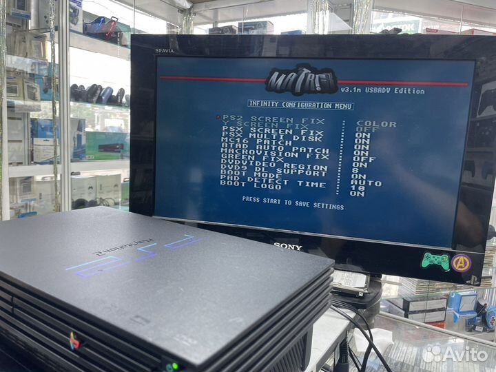 Sony PS2 Fat scph-50008 Рст чип Modbo 5.0