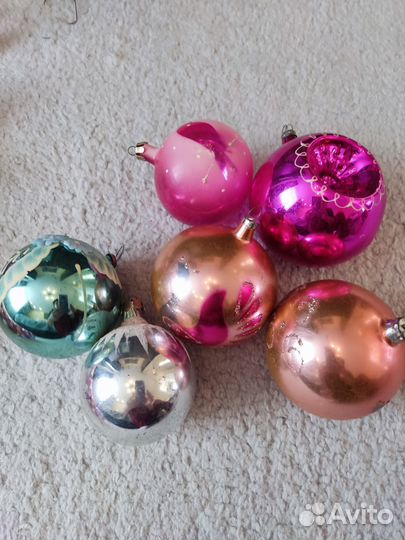 Елочные игрушки СССР