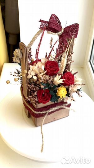 Цветы живые стабилизированные