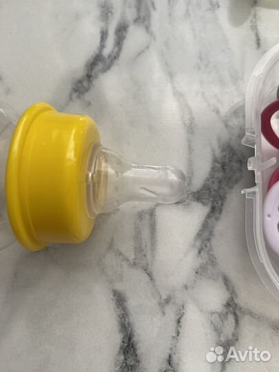Пустышка avent 0 6 бутылочка