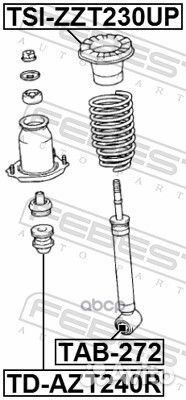 Отбойник амортизатора зад прав/лев tdazt240
