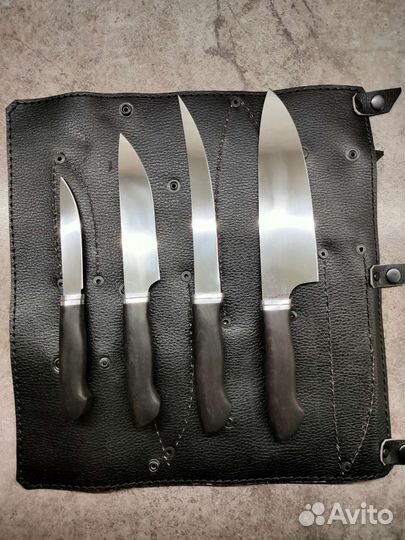 Набор кухонных ножей из стали N690