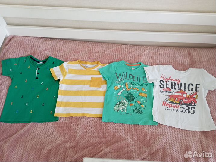 Вещи пакетом 110 на мальчика