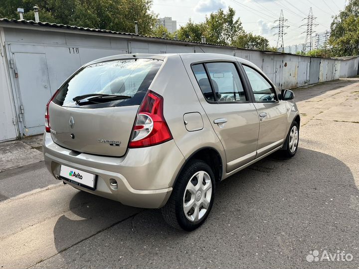 Renault Sandero 1.6 МТ, 2011, 128 200 км