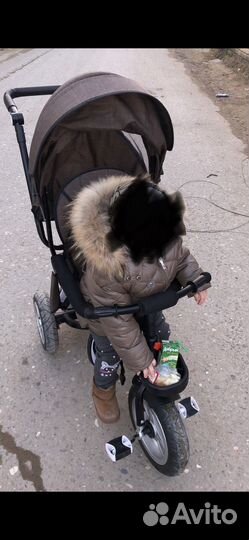 Коляска велосипед