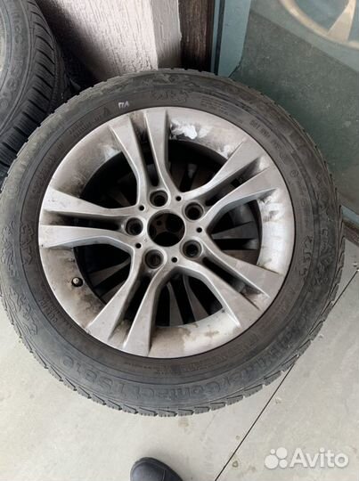 Зимние колёса на BMW 205/55 r16 continental