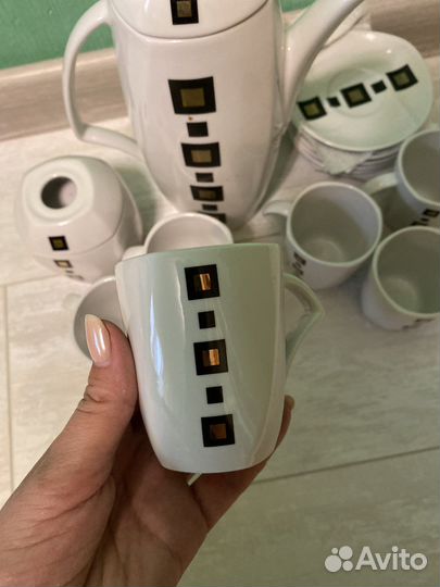 Кофейный сервиз новый