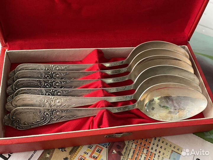 Ложка столовая серебро 875 проба