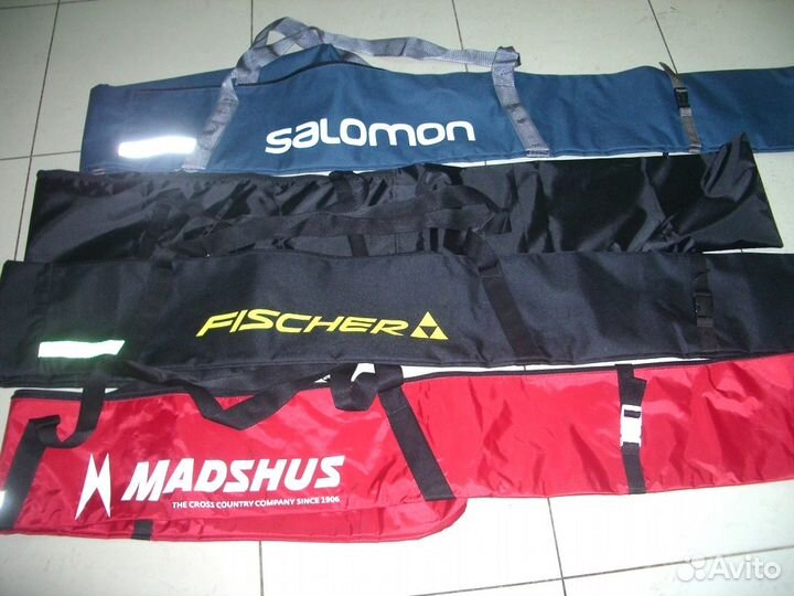 Чехлы,сумки для беговых и горных лыж разные