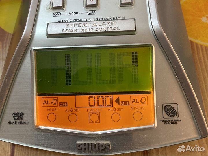 Радио часы philips