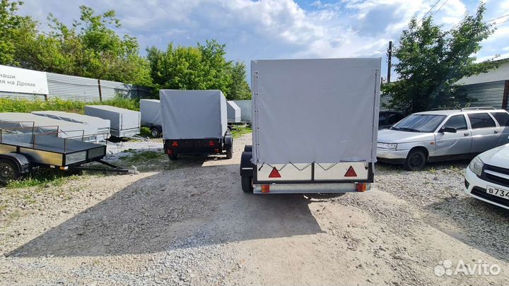 Прицеп новый 3.5 на 1.5 двухосный