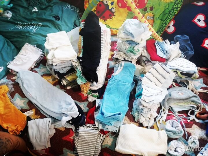 Вещи пакетом на мальчика от 0-3