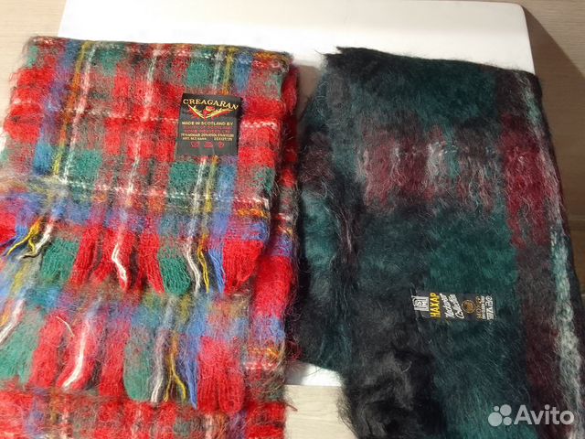 Новые мохеровые шарфы (Шотландия,Индия)