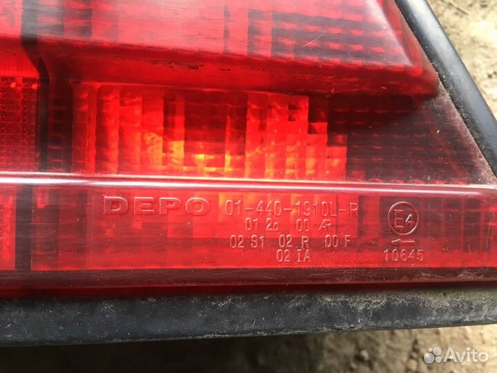 Фара задняя Mecedes w124 depo