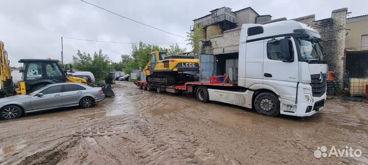Услуги гусеничного экскаватора