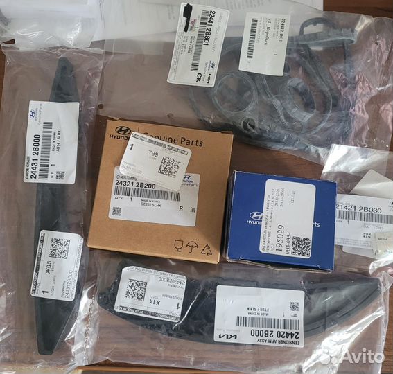 Комплект грм Hyundai Solaris/Kia Rio/Ceed 1.4/1.6