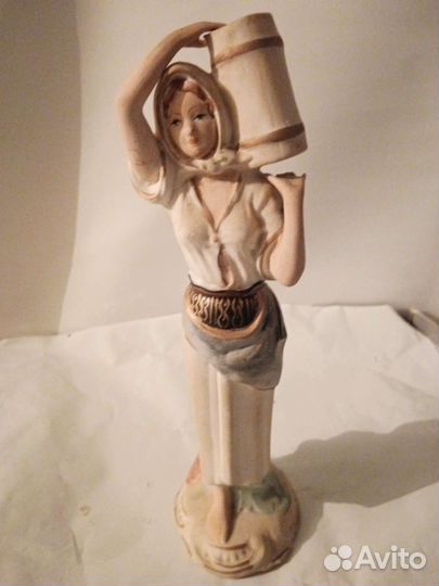 Фарфоровая,бисвит, статуэтка,Европа