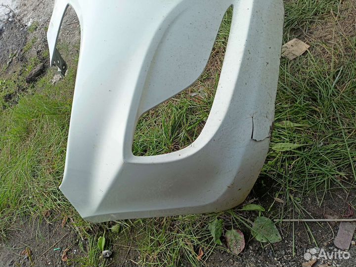 Оригинальный передний бампер Hyundai solaris 1