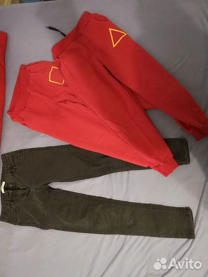 Вещи пакетом для девочки 130 140