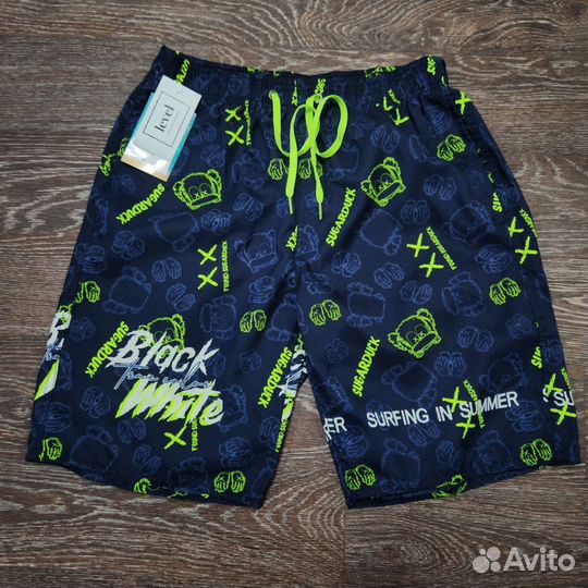 Шорты Black White