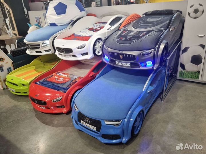 Кровать машина склад