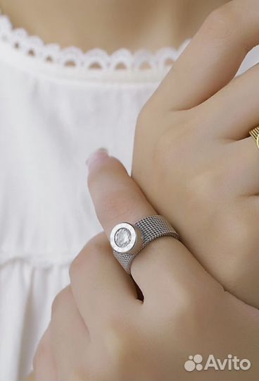 Кольцо, серьги, подвеска