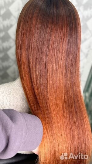 Кератиновое выпрямление волос модель