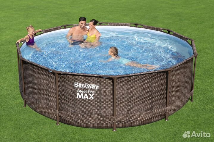 Каркасный бассейн 56709 Steel Pro Max 366х100см