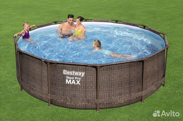 Каркасный бассейн 56709 Steel Pro Max 366х100см