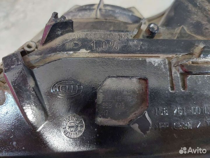 Фара ксеноновая левая передняя BMW 5 e60